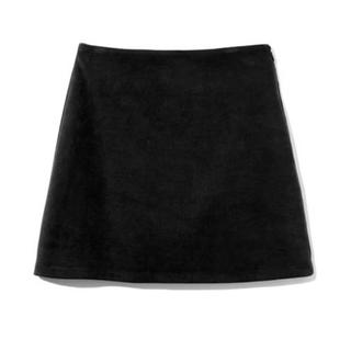 グレイル(GRL)の台形スカート(黒)(ミニスカート)