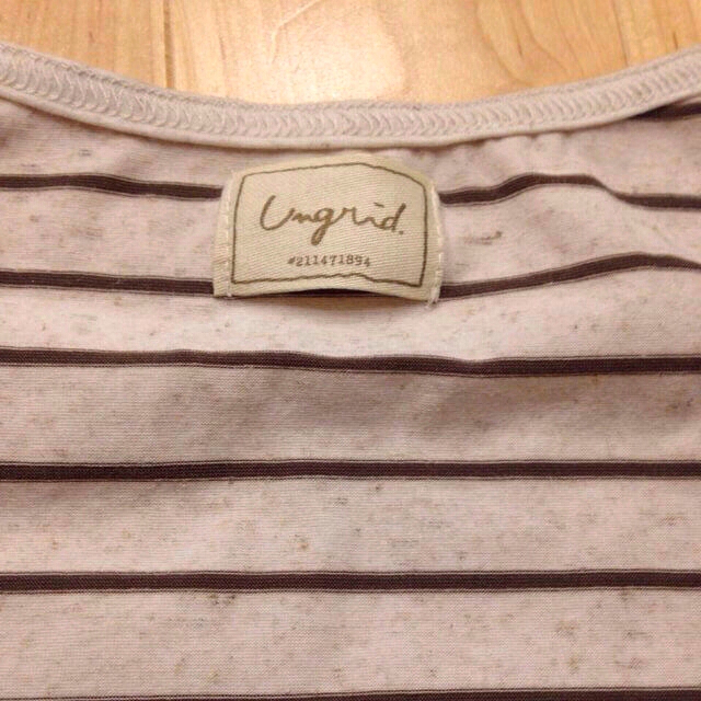 Ungrid(アングリッド)のgw限定値下げ レディースのトップス(Tシャツ(半袖/袖なし))の商品写真