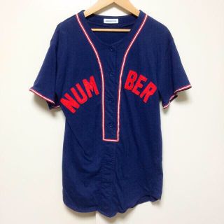 ウィゴー(WEGO)のベースボールシャツワンピ⚾️★(ミニワンピース)