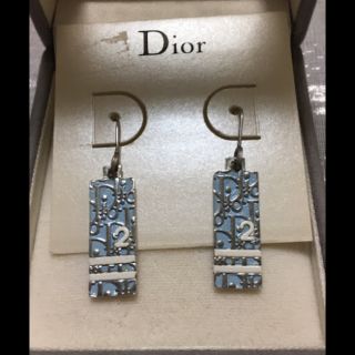 クリスチャンディオール(Christian Dior)のChristian Dior  トロッター・ロゴグラム ピアス(両耳用)(ピアス(両耳用))