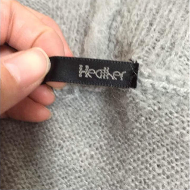 heather(ヘザー)のヘザー モコモコロングカーディガン レディースのトップス(カーディガン)の商品写真