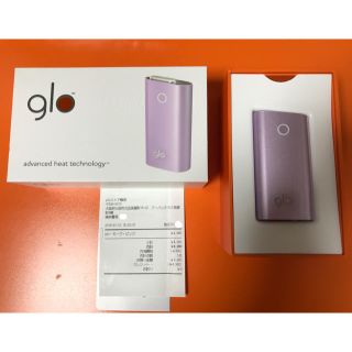 グロー(glo)のglo スターターキット 限定色 モーヴ ピンク本体 新品 未使用 レシート付 (タバコグッズ)