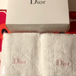 ディオール(Dior)のDior厚手タオル二枚セット(タオル/バス用品)