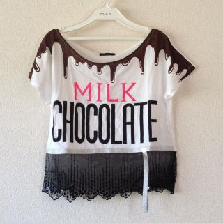 ミルク(MILK)の♡CHOCOLATE Tee♡(Tシャツ(半袖/袖なし))