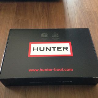 新品＊HUNTERレインブーツ(レインブーツ/長靴)