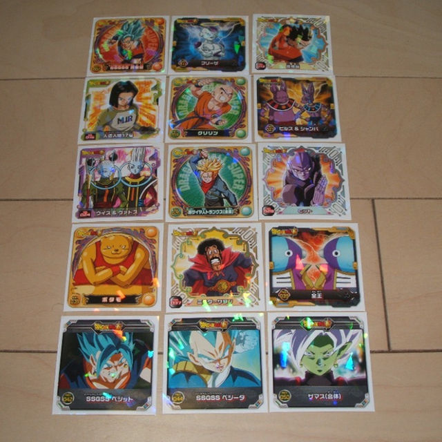 ドラゴンボール改 シール列伝 シール 全５０種（金シール２０種・銀