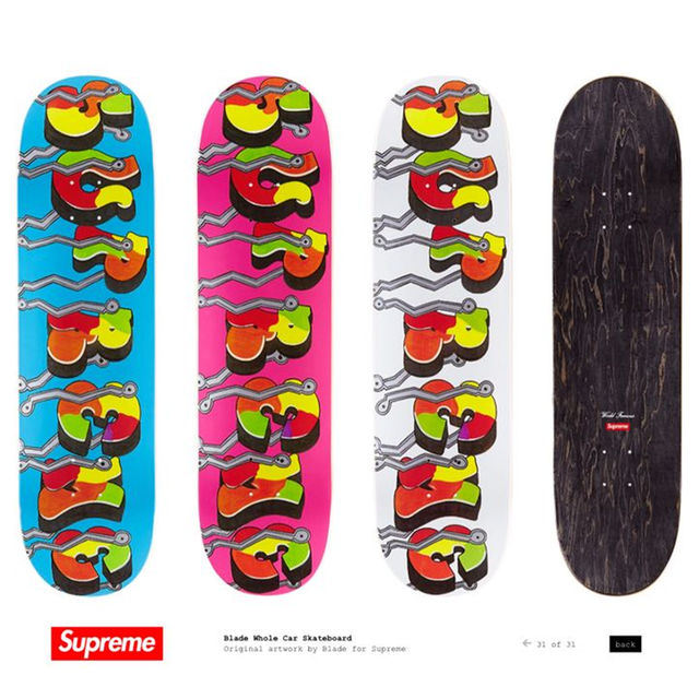 Supreme(シュプリーム)の16fw Supreme Whole Car Skateboard デッキ メンズのメンズ その他(その他)の商品写真