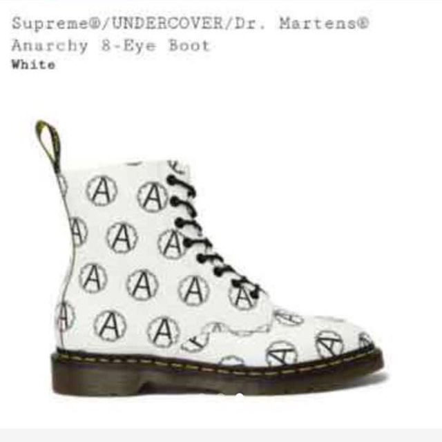 Supreme(シュプリーム)の26cm] Supreme UNDERCOVER Dr. Martens メンズの靴/シューズ(ブーツ)の商品写真