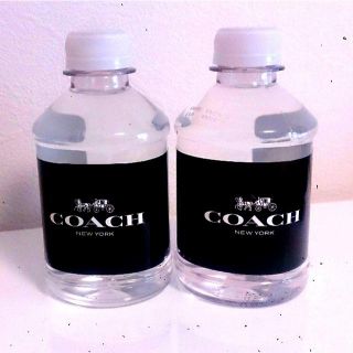 コーチ(COACH)のレア ノベルティー ★ COACH ミネラルウォーター(ミネラルウォーター)