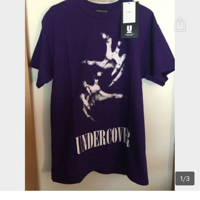 UNDERCOVER(アンダーカバー)の新品タグ付き★UNDERCOVER★アンダーカバー★魔女の手ロゴTシャツ★M メンズのトップス(その他)の商品写真