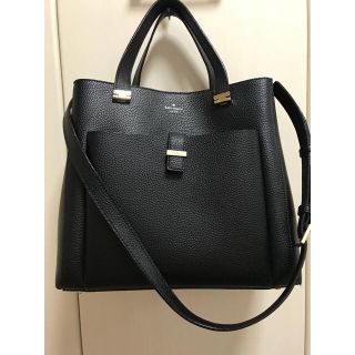 ケイトスペードニューヨーク(kate spade new york)のケイトスペード  2wayショルダートートバッグ定価7万本物サフィアーノレザー (ショルダーバッグ)