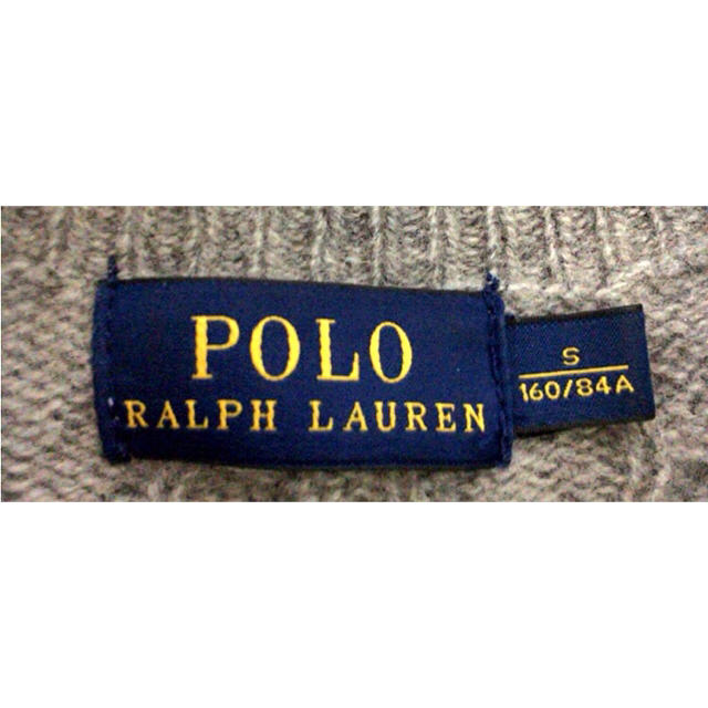 POLO RALPH LAUREN(ポロラルフローレン)の★ ラルフローレン グレーのセーター ★ レディースのトップス(ニット/セーター)の商品写真