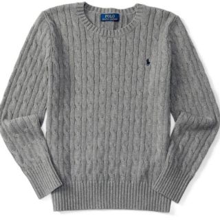 ポロラルフローレン(POLO RALPH LAUREN)の★ ラルフローレン グレーのセーター ★(ニット/セーター)