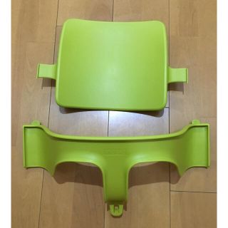 ストッケ(Stokke)のstokke トリップトラップ 付属品 グリーン(その他)