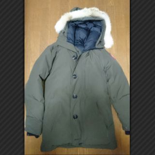 カナダグース(CANADA GOOSE)の【ライム様専用】 カナダグース シャトー アースブラウン S リペア有り(ダウンジャケット)