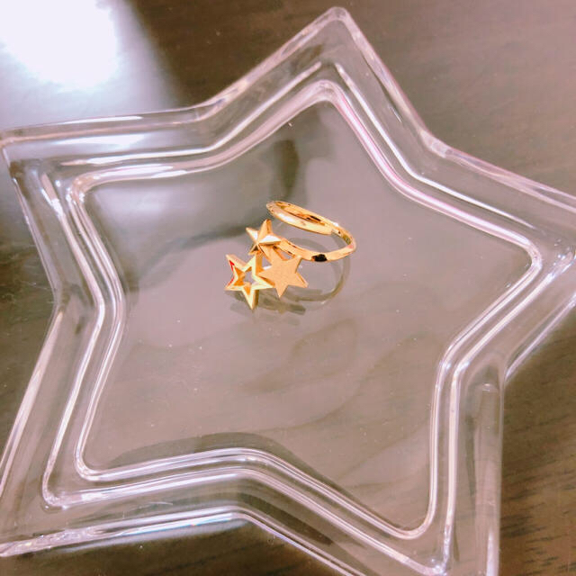 【ys_mas様専用】Jouete リング 星 ゴールド レディースのアクセサリー(リング(指輪))の商品写真