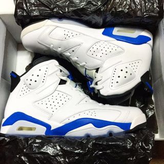 ナイキ(NIKE)の佑ち様専用 nike air jordan 6 retro sport blue(スニーカー)