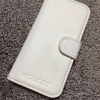 マウジー(moussy)のMOUSSY iPhoneケース 手帳型(モバイルケース/カバー)