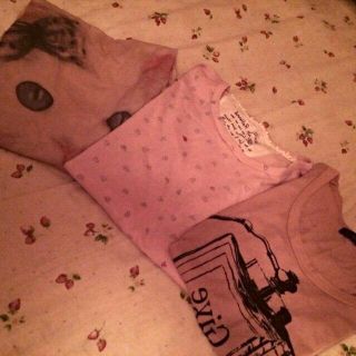 ダズリン(dazzlin)のピンク系♡Tシャツ3点セット(Tシャツ(半袖/袖なし))