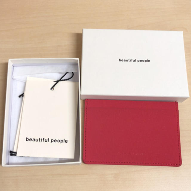 beautiful people(ビューティフルピープル)のbeautiful people カードケース レディースのファッション小物(名刺入れ/定期入れ)の商品写真