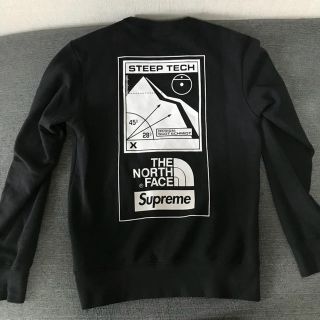 【最終値下げ】supreme × THE NORTH FACEコラボ　トレーナー