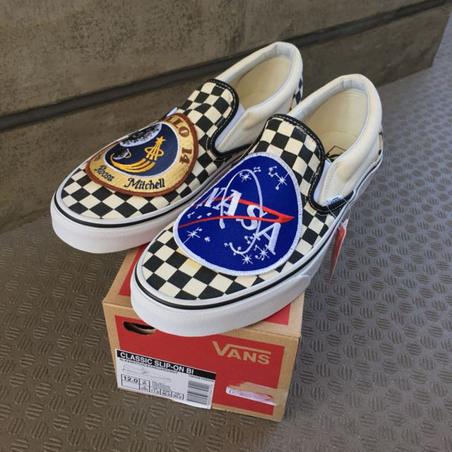 VANS - VANS NASA custom バンズ ナサ カスタム スリッポン US12の通販 by Happy Nick Stores