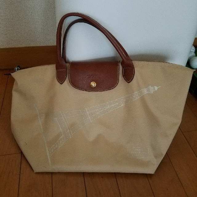 LONGCHAMP(ロンシャン)のえりざべすさん専用です。ロンシャン　エッフェル塔バッグ レディースのバッグ(トートバッグ)の商品写真