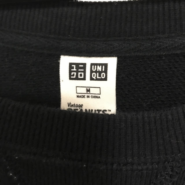 UNIQLO(ユニクロ)のユニクロ スヌーピースウェットワンピース レディースのワンピース(ひざ丈ワンピース)の商品写真