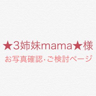 プライマーク(PRIMARK)の★3姉妹mama★様 マリーちゃんお写真確認ページ(その他)