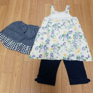 ラグマート(RAG MART)のキッズ女児　夏服３点　110・130(その他)