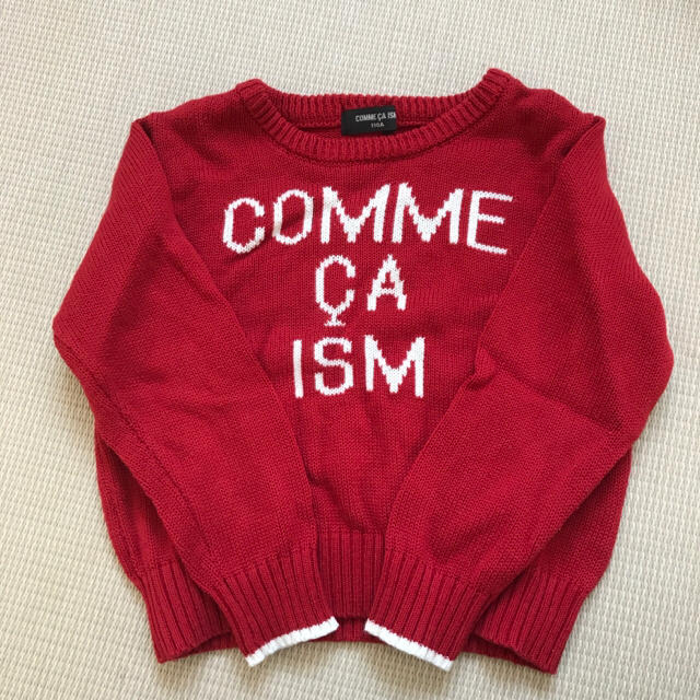 COMME CA ISM(コムサイズム)のセーター キッズ/ベビー/マタニティのキッズ服男の子用(90cm~)(ニット)の商品写真