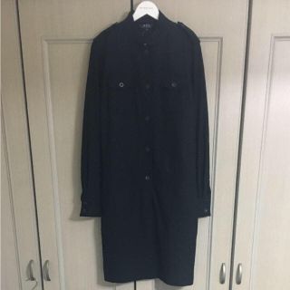 アーペーセー(A.P.C)のA.P.C アーペーセー ウールミリタリーワンピース(ひざ丈ワンピース)