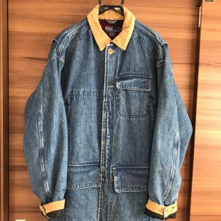 【希少】90s ラルフローレン カバーオール ハンディング チェック裏地 XXL