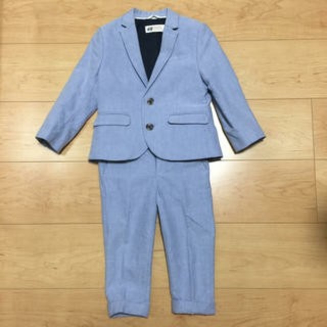 H&M(エイチアンドエム)のh&M　入学式　スーツ キッズ/ベビー/マタニティのキッズ服男の子用(90cm~)(ドレス/フォーマル)の商品写真