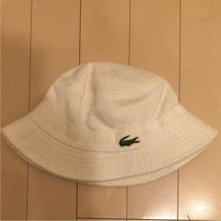 ラコステ(LACOSTE)のラコステ★ホワイトハット(ハット)