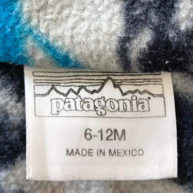 patagonia(パタゴニア)の ★再値下げ★Patagonia ベビー フリースベスト 男の子 キッズ/ベビー/マタニティのベビー服(~85cm)(ジャケット/コート)の商品写真