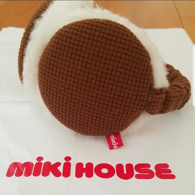 DOUBLE.B(ダブルビー)のカニター様専用【新品未使用】mikihouse 耳あて イヤーマフ ミキハウス  キッズ/ベビー/マタニティのこども用ファッション小物(帽子)の商品写真