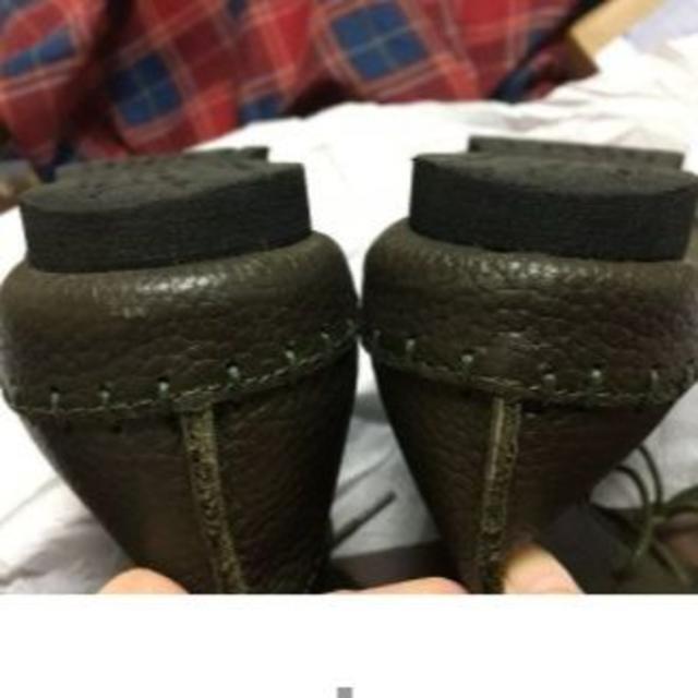 antiqua(アンティカ)のかっぱ巻き様専用☆antiqua『日本製本革編み上げブーツ』 レディースの靴/シューズ(ブーツ)の商品写真
