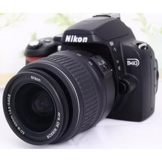 ニコン(Nikon)の木村拓哉さんCMでお馴染み❤️Nikon D40 (デジタル一眼)