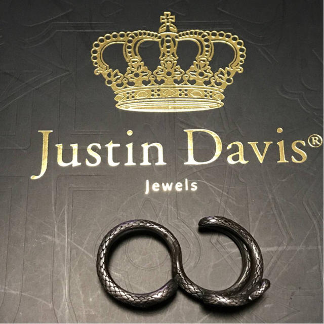 Justin Davis - ◇JUSTIN DAVIS◇TWISTED FATE◇蛇◇2連リング Justin Davis - ◇JUSTIN DAVIS◇TWISTED FATE◇蛇◇2連リング