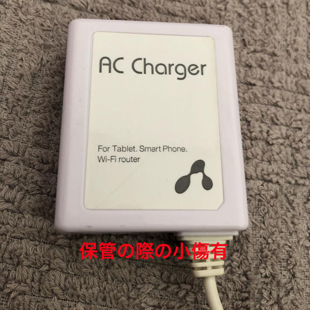 ANDROID(アンドロイド)のAndroid 充電器 中古 スマホ/家電/カメラのスマートフォン/携帯電話(バッテリー/充電器)の商品写真