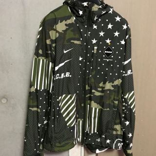 ソフ(SOPH)の限定値下げ！良柄F.C.R.B. WOVEN PRACTICE JACKET(マウンテンパーカー)