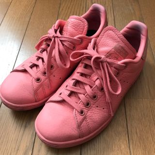 アディダス(adidas)のアディダス スタンスミス ピンク 23.5cm(スニーカー)