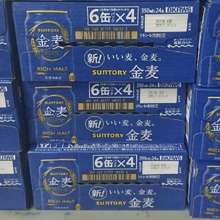 サントリー(サントリー)の金麦 350ml 3箱(ビール)