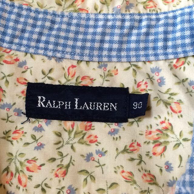 Ralph Lauren(ラルフローレン)のラルフ ローレン 花柄 ワンピ 90cm キッズ/ベビー/マタニティのキッズ服女の子用(90cm~)(その他)の商品写真