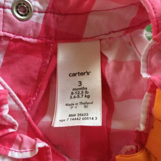 carter's(カーターズ)のcarter's ベビーロンパース❤︎ キッズ/ベビー/マタニティのベビー服(~85cm)(ロンパース)の商品写真