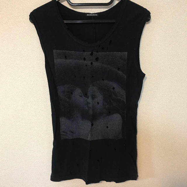 Ann Demeulemeester(アンドゥムルメステール)のノースリーブ アンドゥムルメステール メンズのトップス(Tシャツ/カットソー(半袖/袖なし))の商品写真