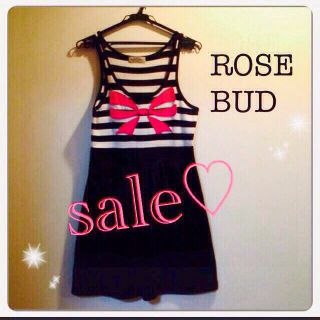 ローズバッド(ROSE BUD)のROSEBUDワンピ♡(ひざ丈ワンピース)