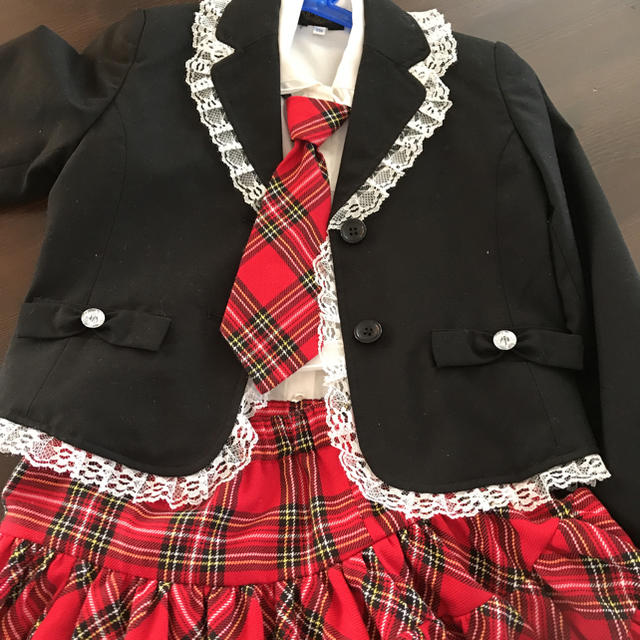 ニッセン(ニッセン)のキッズ☆スーツ キッズ/ベビー/マタニティのキッズ服女の子用(90cm~)(ドレス/フォーマル)の商品写真