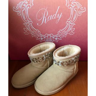 レディー(Rady)のRady ラインビジュームートン Ｌ(ブーツ)